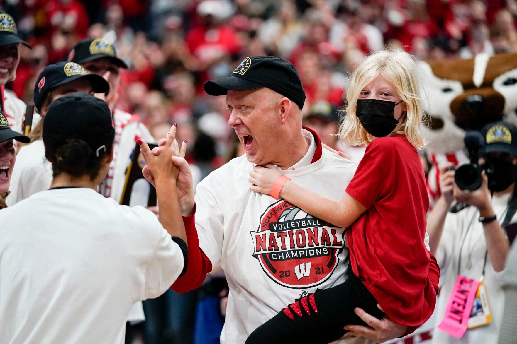 NCAA Wisconsin Nebraska Volleyball